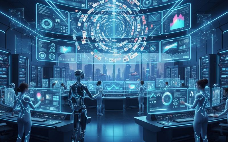 تاثیر هوش مصنوعی بر تغییر شکل شبکههای اجتماعی در آینده