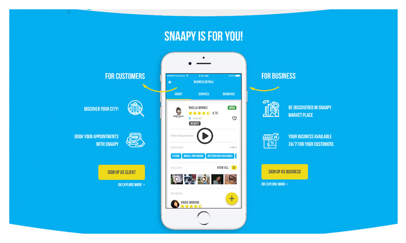 استفاده از المان‌های جذاب در طراحی صفحه فرود