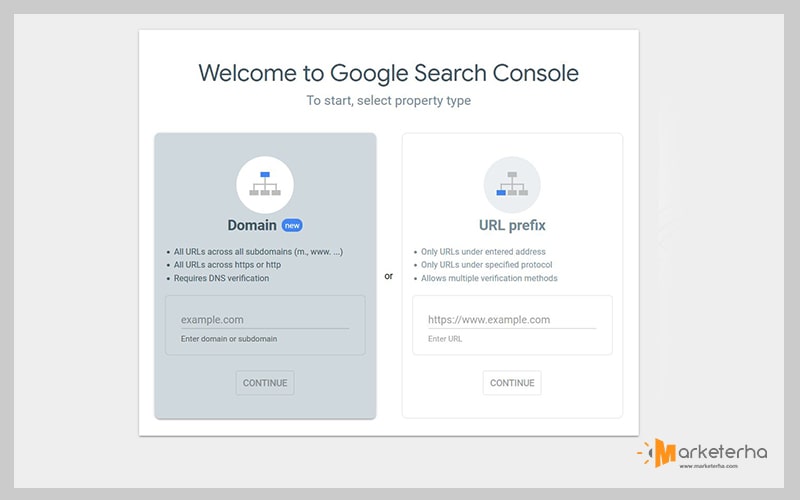 اتصال سایت به گوگل سرچ کنسول