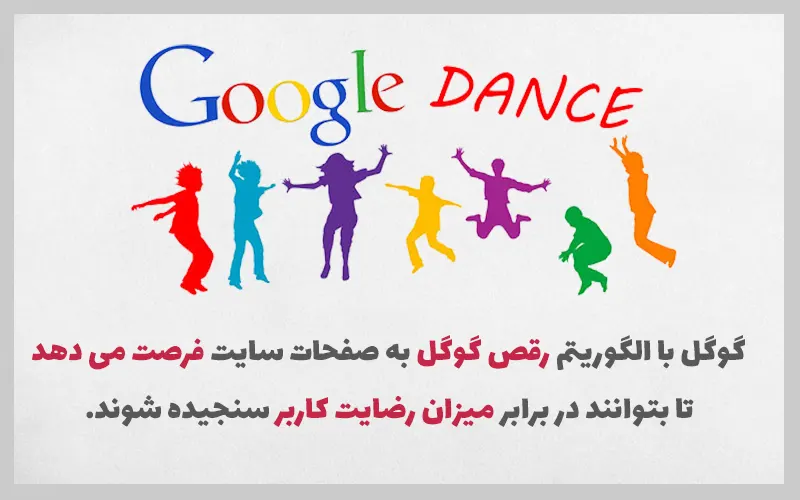 الگوریتم رقص گوگل