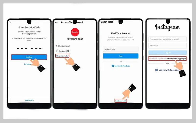 بازگردانی پیج هک شده